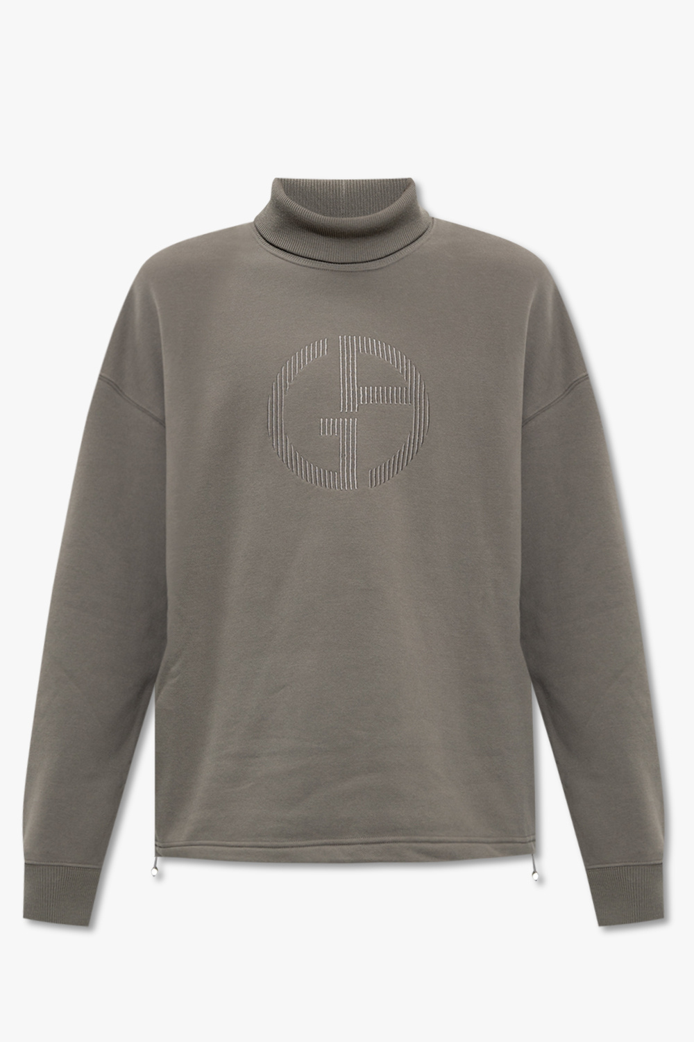 Grey Sweatshirt with logo Giorgio Armani IetpShops France